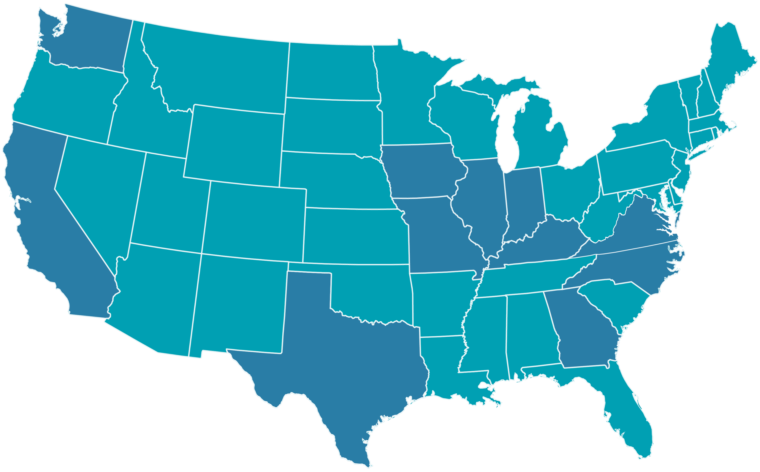 SpringHealth - map of states we serve